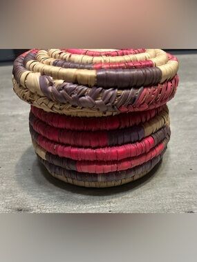 Charleston Basket With Lid So Cute Not one is the same Not One is Perfect